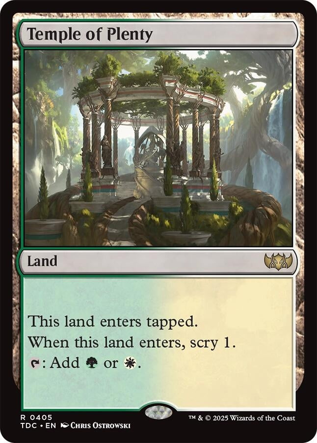 Temple of Plenty (405) (TDC)