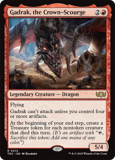 Gadrak, the Crown-Scourge (214) (TDC)