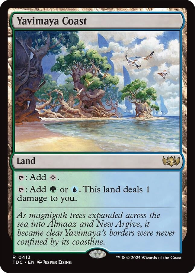 Yavimaya Coast (413) (TDC)