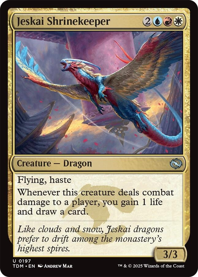 Jeskai Shrinekeeper (197) (TDM)
