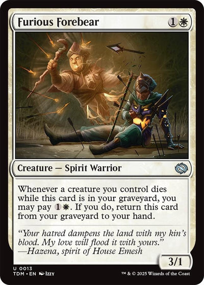Furious Forebear (13) (TDM)