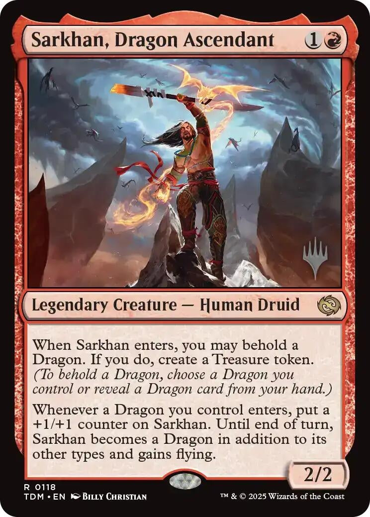 Sarkhan, Dragon Ascendant (118) (PPTDM)