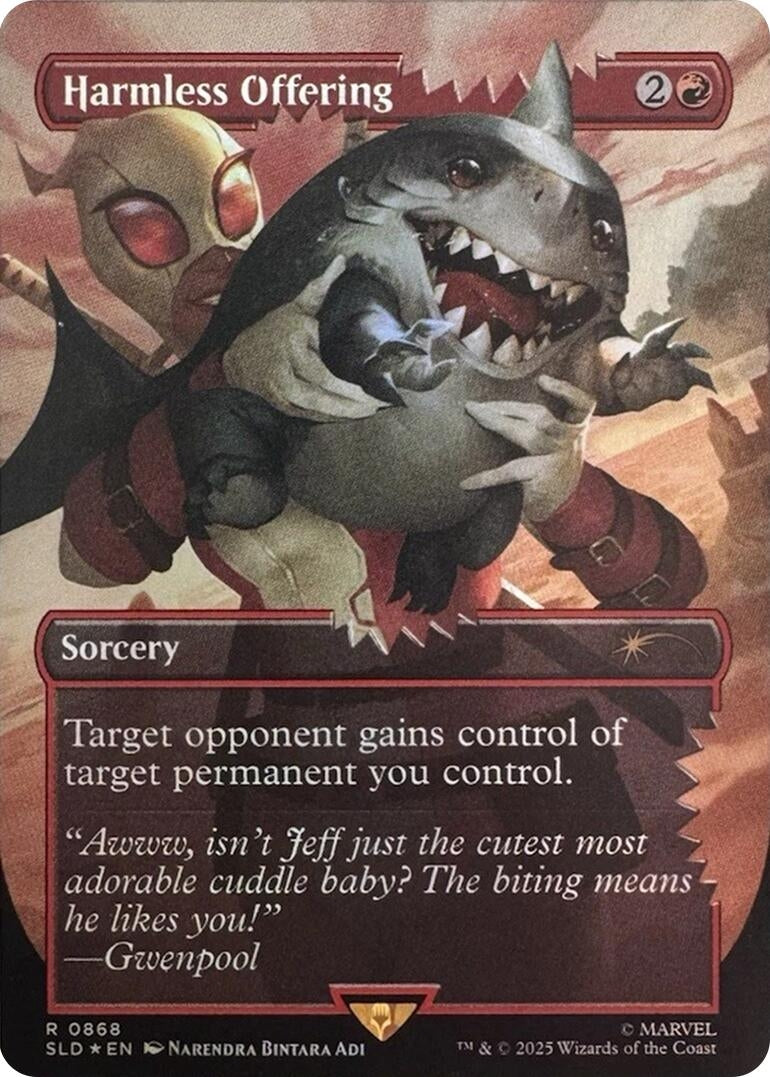 Harmless Offering (Rainbow Foil) (868) (SLD)