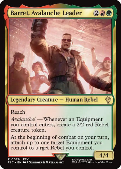 Barret, Avalanche Leader (79) (FIC)