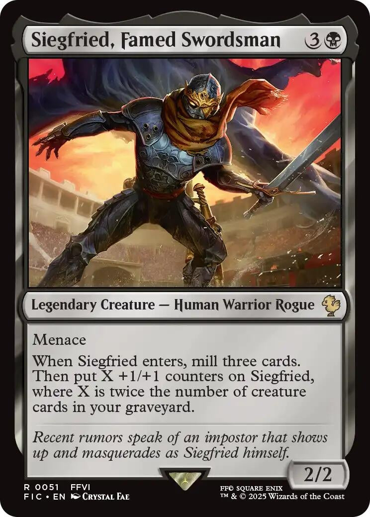 Siegfried, Famed Swordsman (51) (FIC)