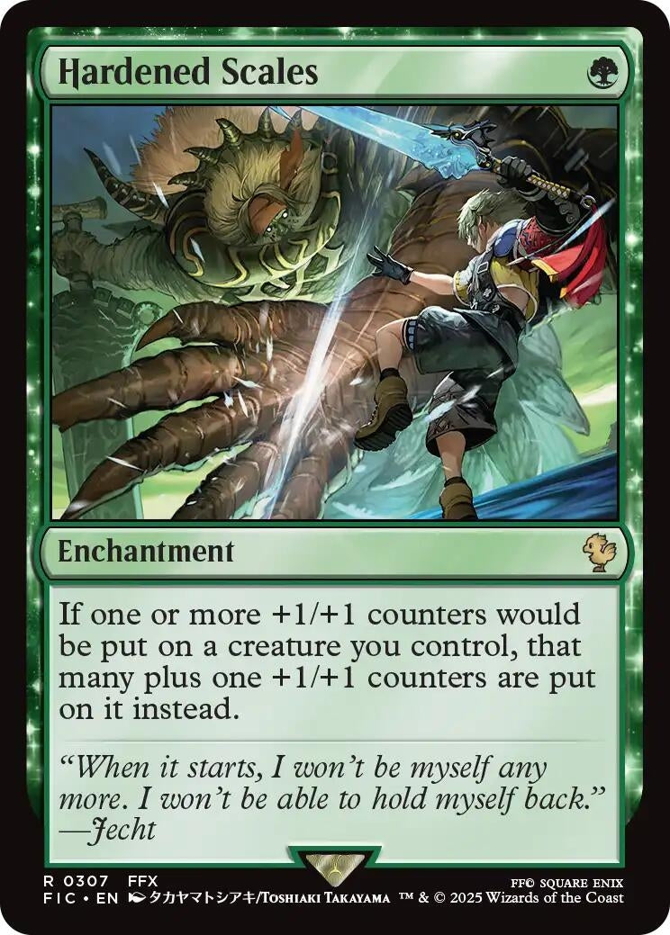 Hardened Scales (307) (FIC)