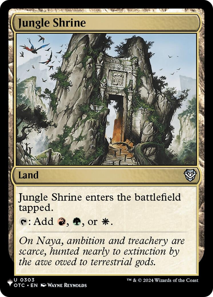 Jungle Shrine (OTC) (303) (LIST)