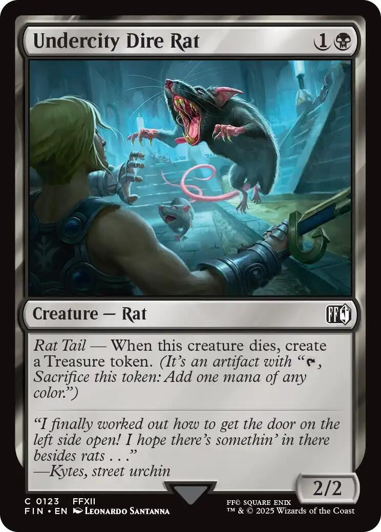 Undercity Dire Rat (123) (FIN)