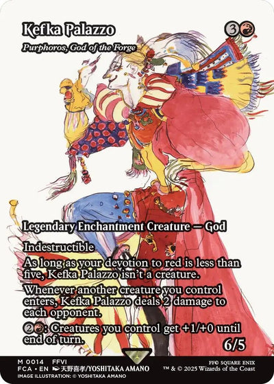 Kefka Palazzo - Purphoros, God of the Forge (Showcase) (14) (FCA)