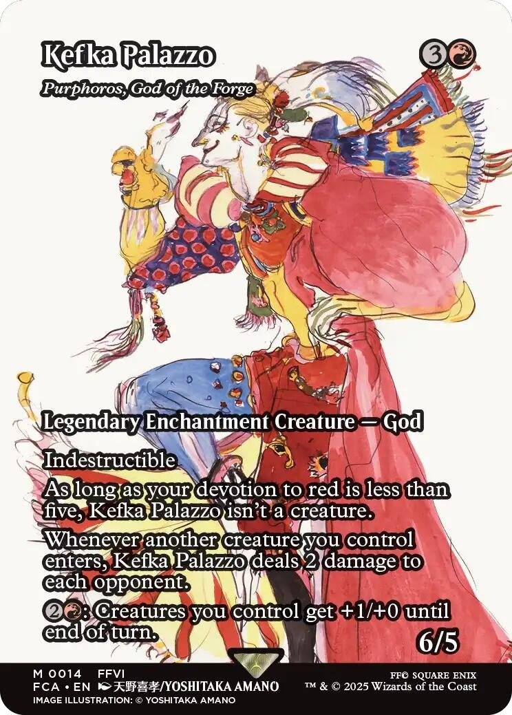 Kefka Palazzo - Purphoros, God of the Forge (Showcase) (14) (FCA)
