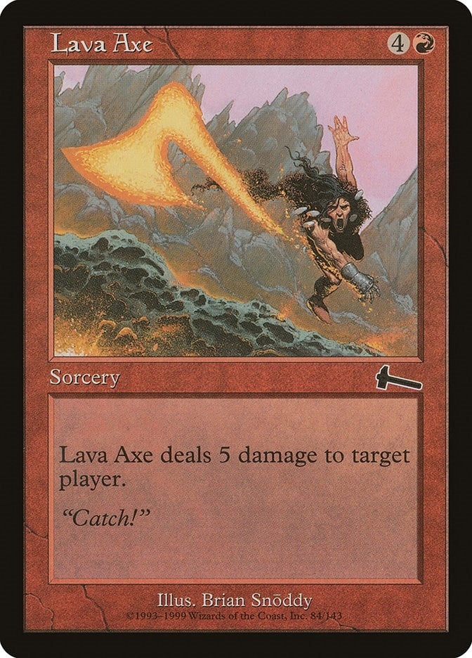 Lava Axe (84) (ULG)
