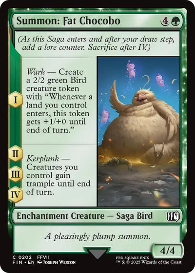 Summon: Fat Chocobo (202) (FIN)