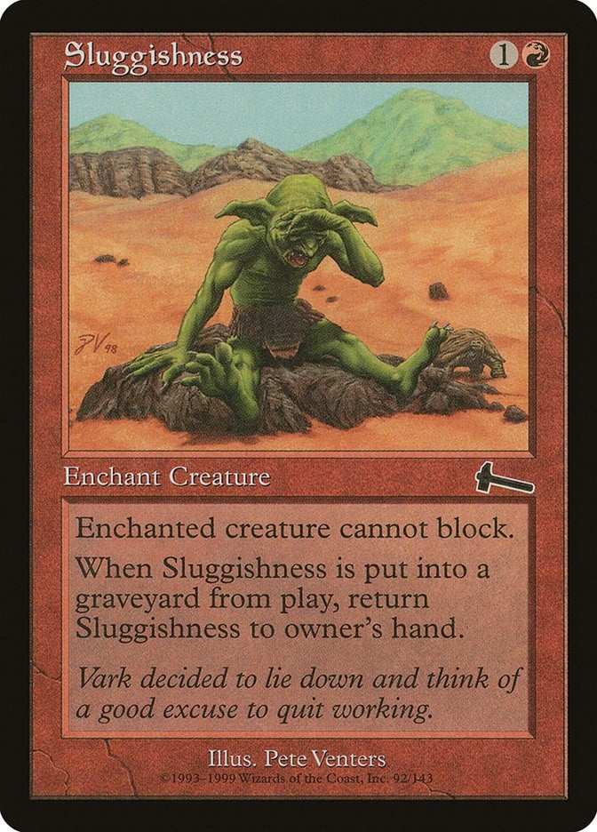 Sluggishness (92) (ULG)