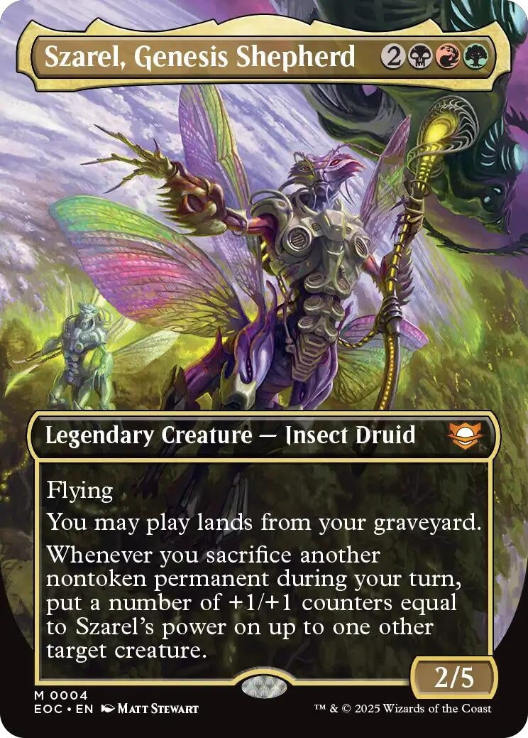 Szarel, Genesis Shepherd (Borderless) (4) (EOC)