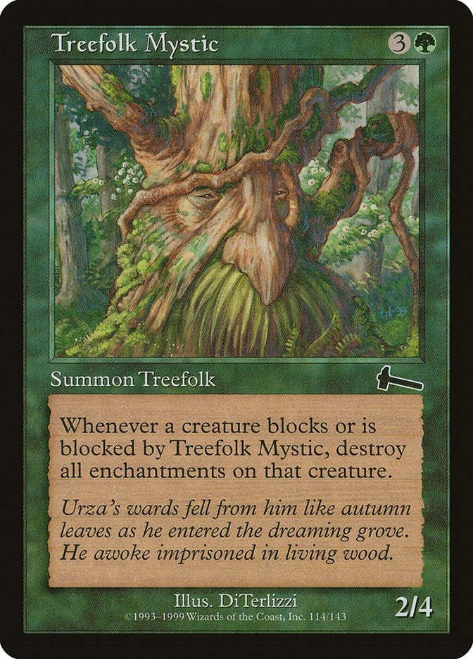 Treefolk Mystic (114) (ULG)