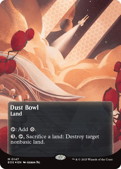Dust Bowl (0147) (Borderless) (Galaxy Foil) (147) (EOS)