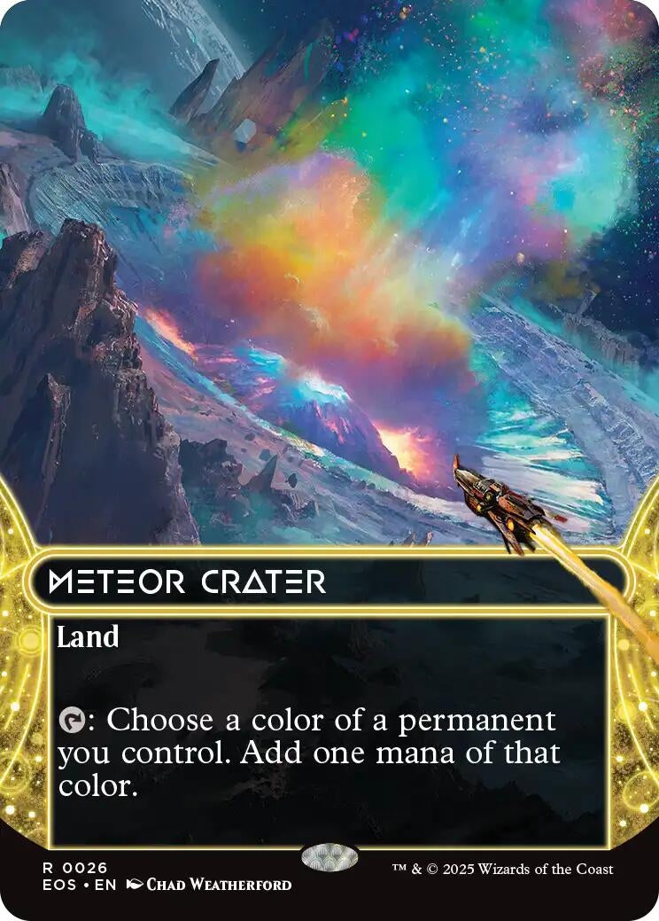 Meteor Crater (0026) (Borderless) (26) (EOS)
