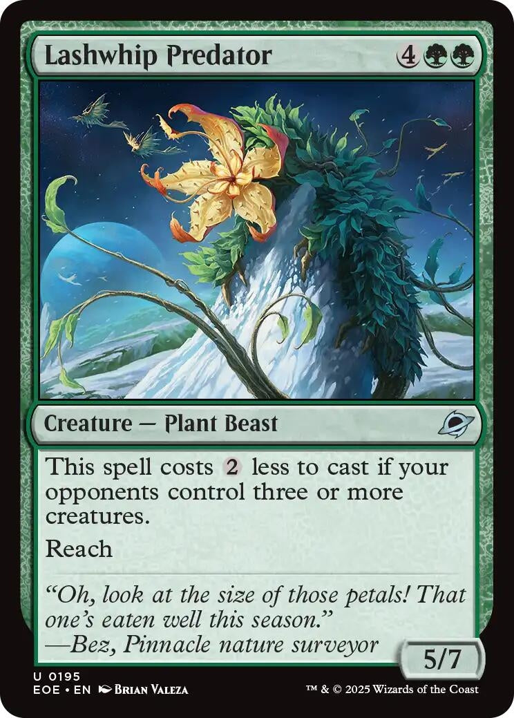 Lashwhip Predator (195) (EOE)
