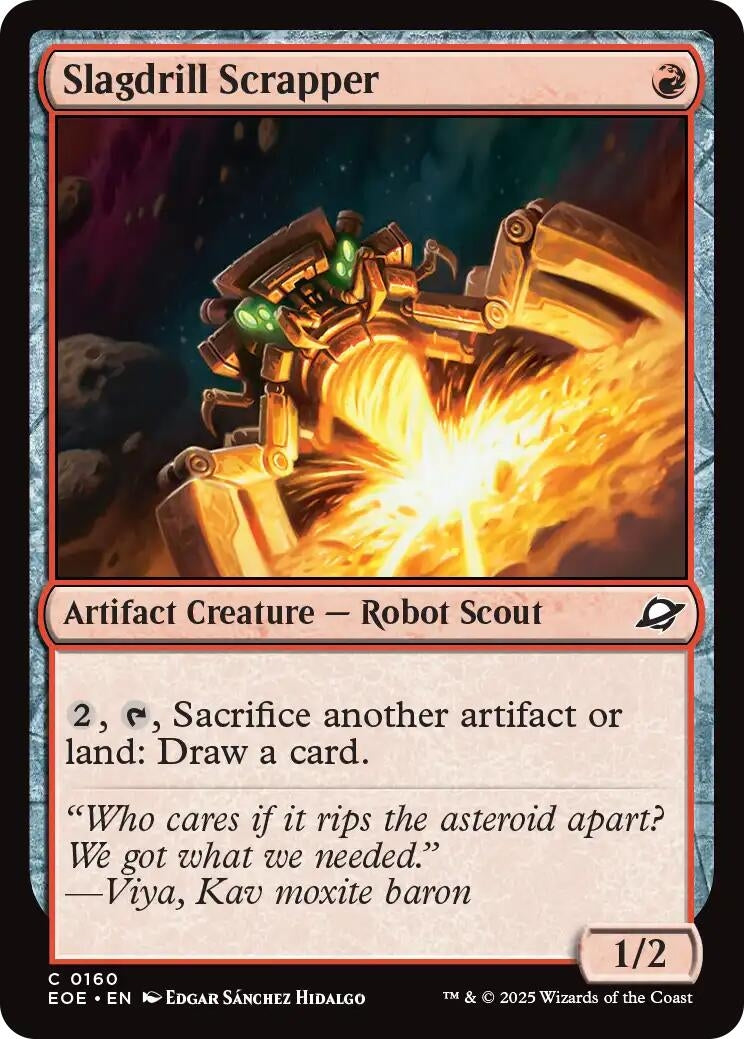 Slagdrill Scrapper (160) (EOE)