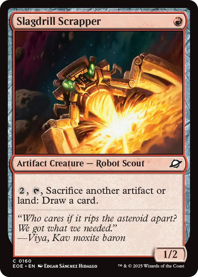 Slagdrill Scrapper (160) (EOE)