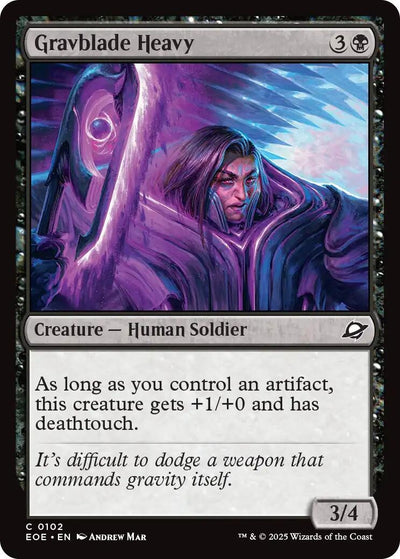 Gravblade Heavy (102) (EOE)