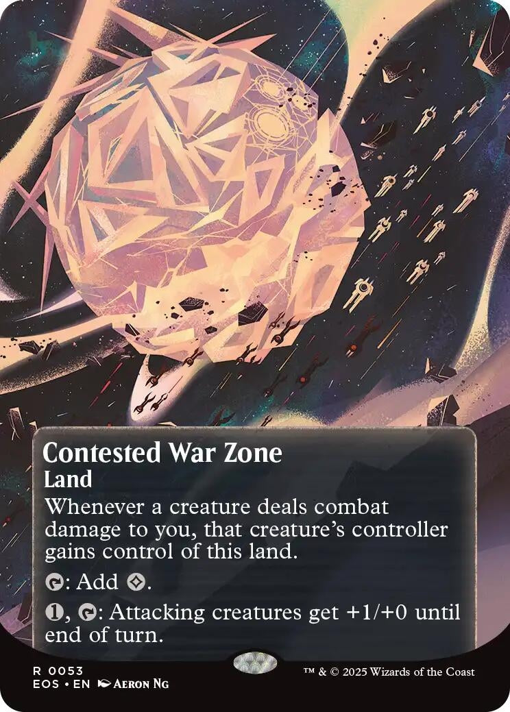 Contested War Zone (0053) (Borderless) (53) (EOS)