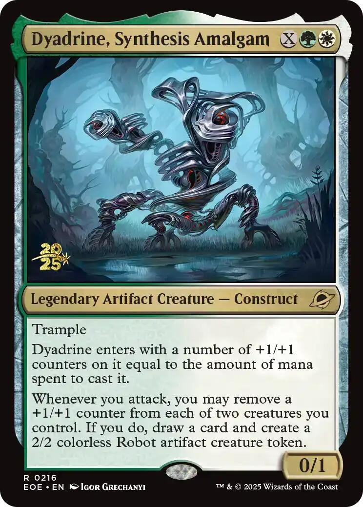 Dyadrine, Synthesis Amalgam (216) (PRE)