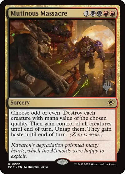 Mutinous Massacre (222) (PPEOE)