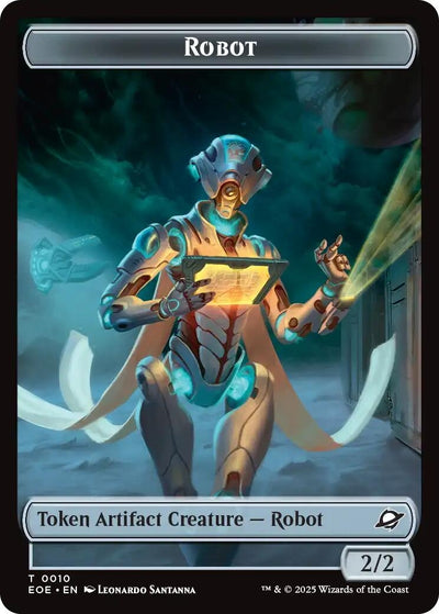 Robot // Lander (0005) Double-Sided Token (10 // 5) (EOE)