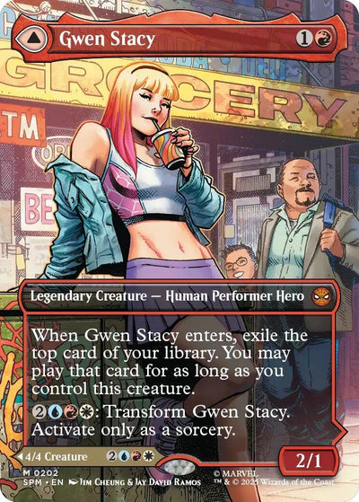 Gwen Stacy (0202) (Borderless) (202) (SPM)