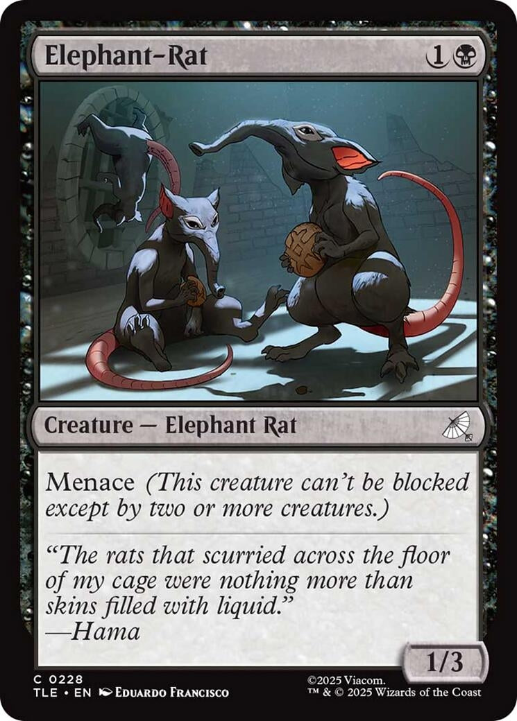 Elephant-Rat (228) (TLE)