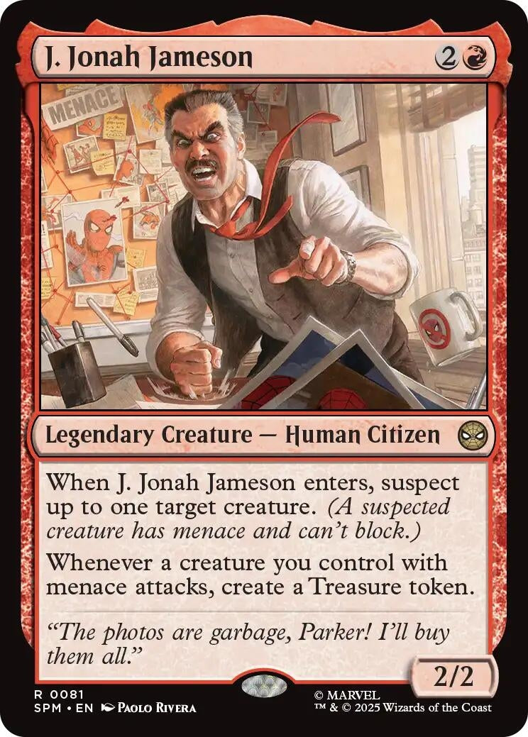 J. Jonah Jameson (81) (SPM)