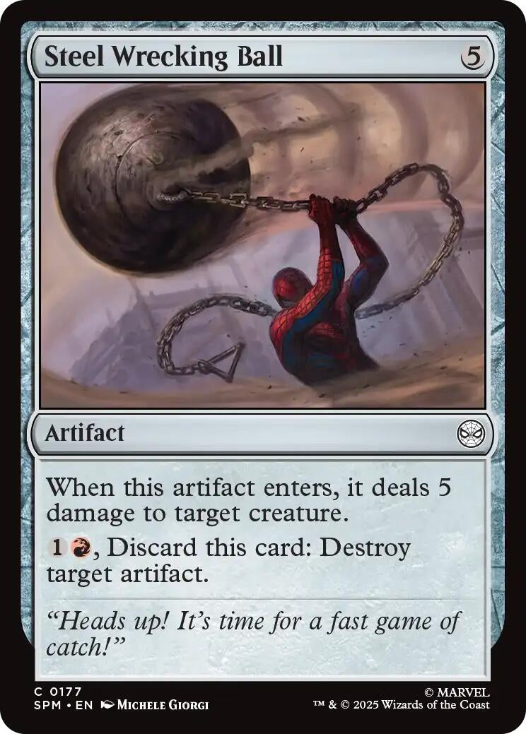 Steel Wrecking Ball (177) (SPM)