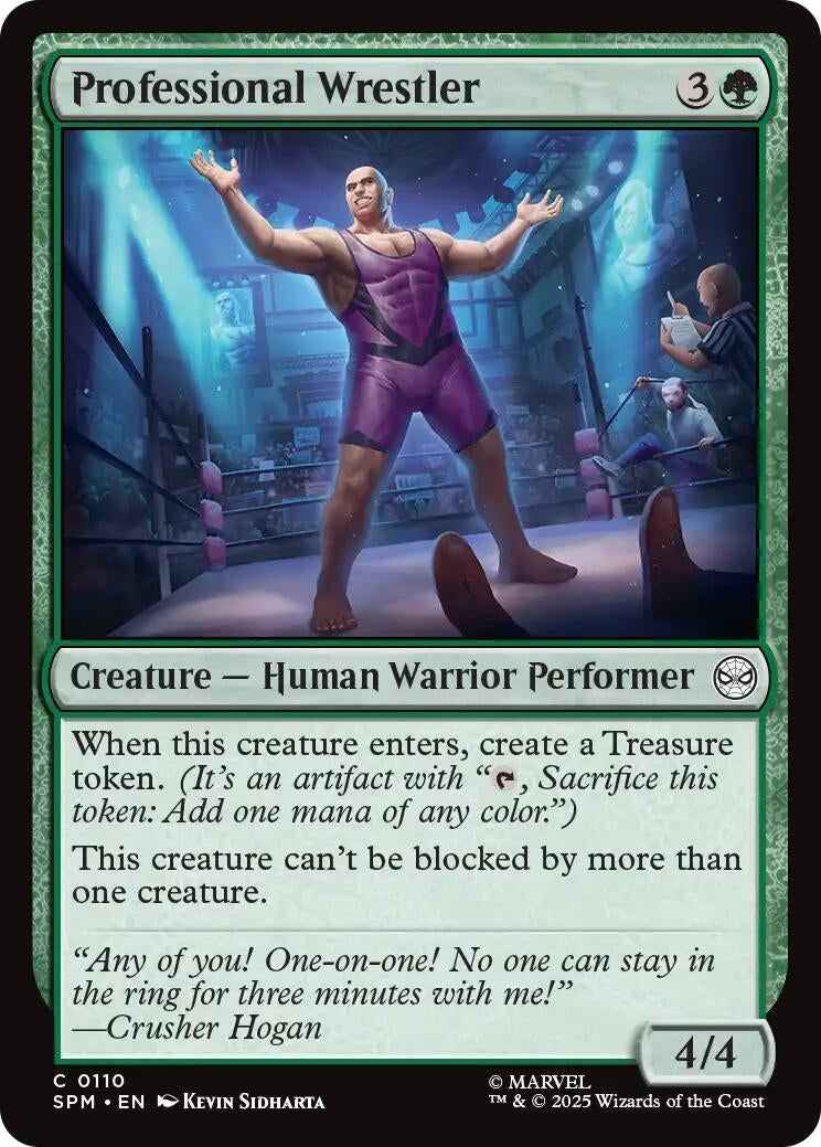 Professional Wrestler (110) (SPM)