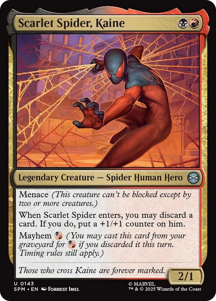 Scarlet Spider, Kaine (143) (SPM)