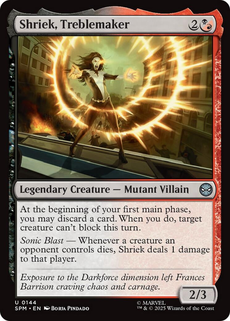 Shriek, Treblemaker (144) (SPM)