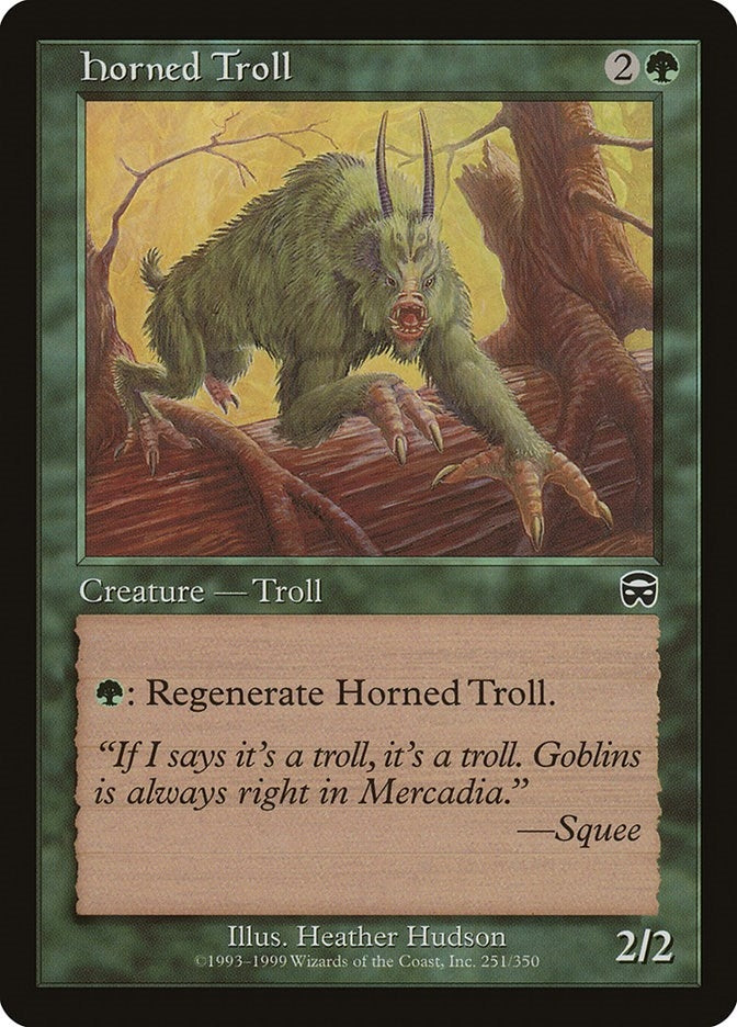 Horned Troll (251) (MMQ)
