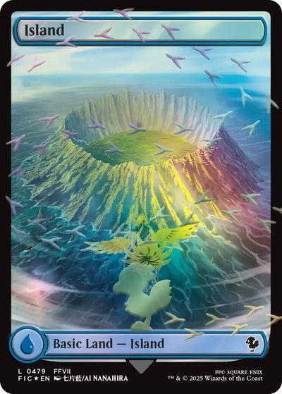 Island (Chocobo Track Foil) (479) (FIC)