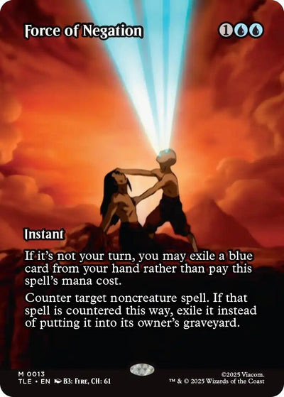 Force of Negation (Borderless) (13) (TLE)