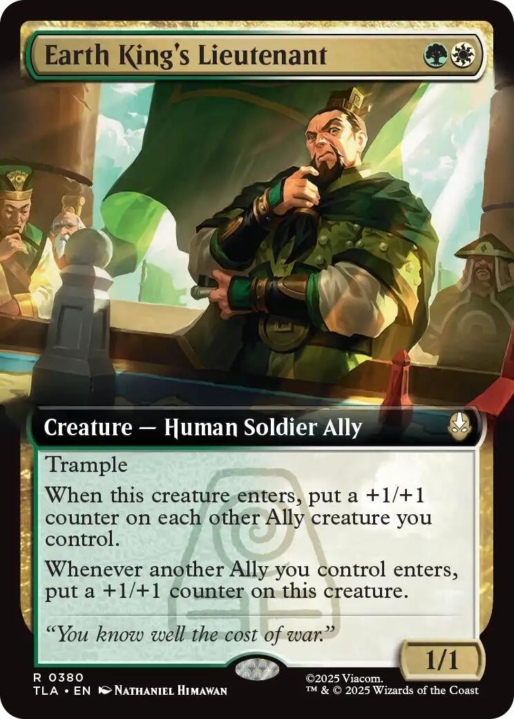 Earth King's Lieutenant (Extended Art) (380) (TLA)