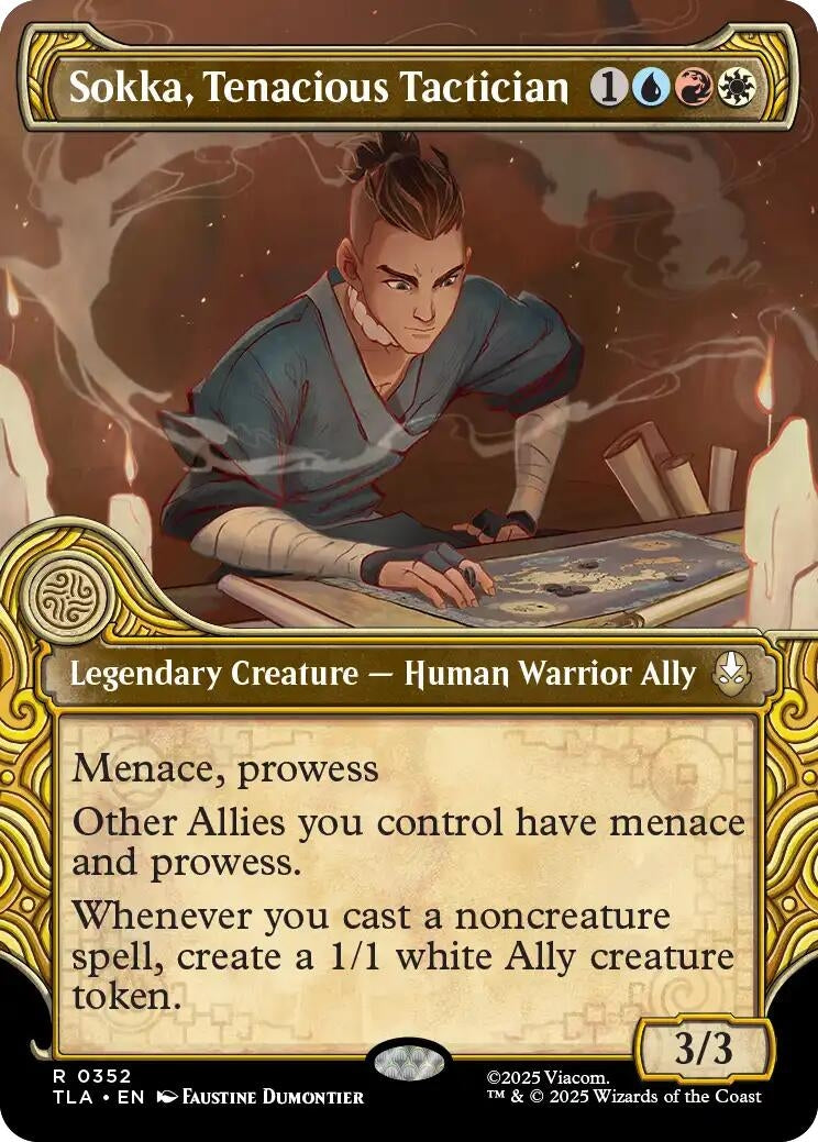 Sokka, Tenacious Tactician (Showcase) (352) (TLA)