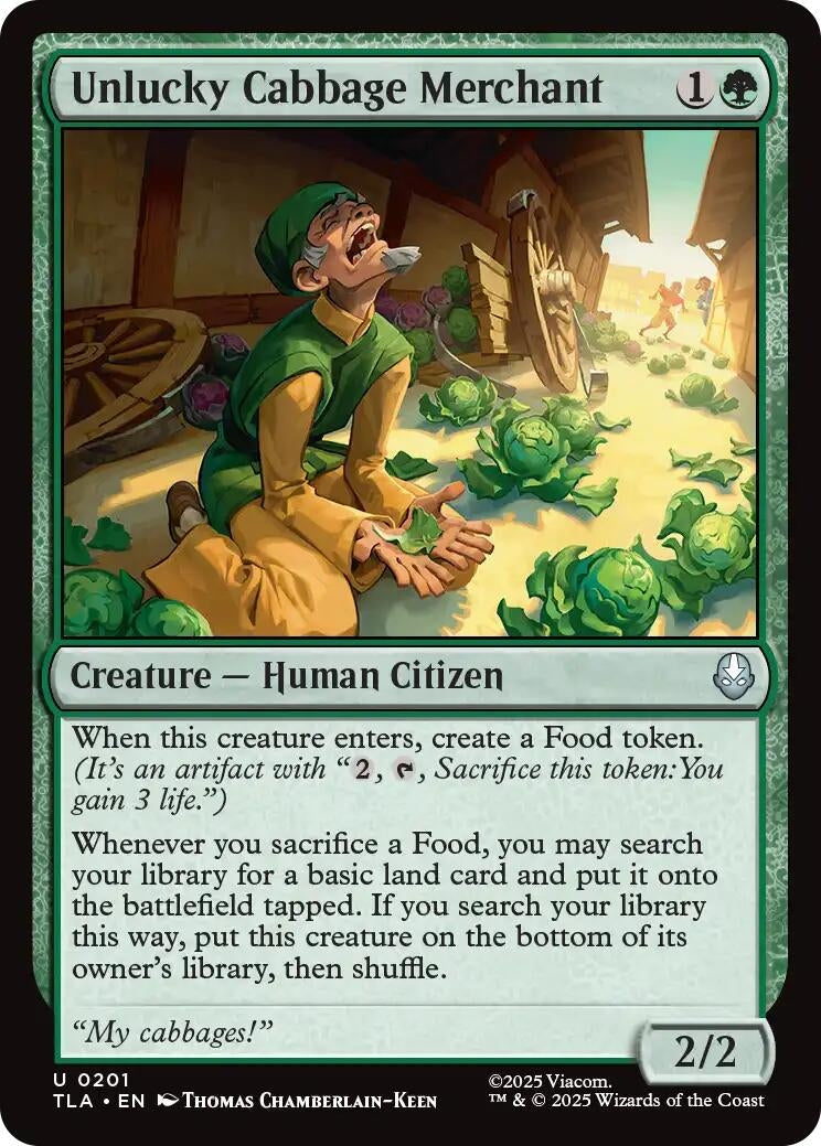 Unlucky Cabbage Merchant (201) (TLA)