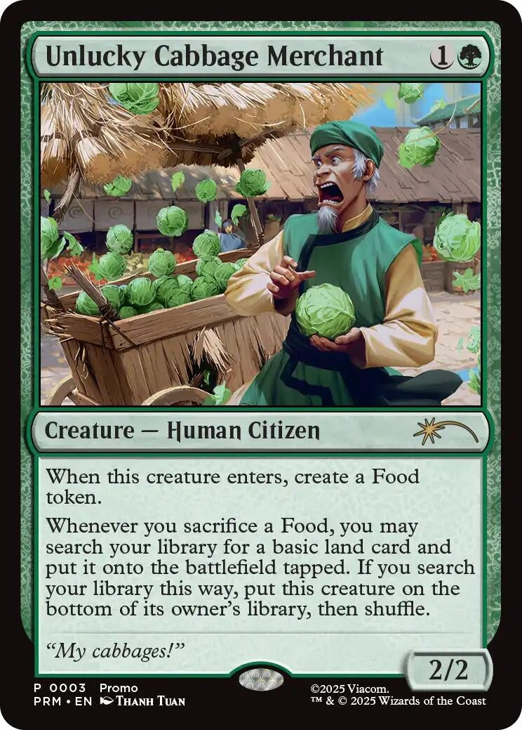 Unlucky Cabbage Merchant (3) (UMP)