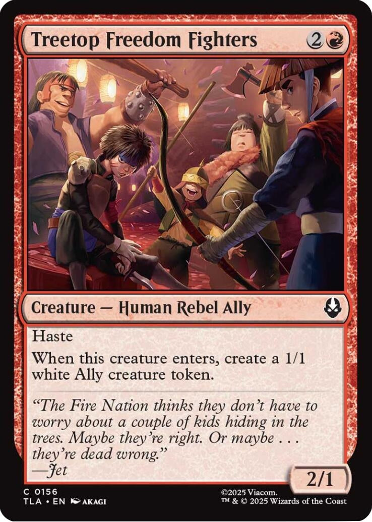 Treetop Freedom Fighters (156) (TLA)