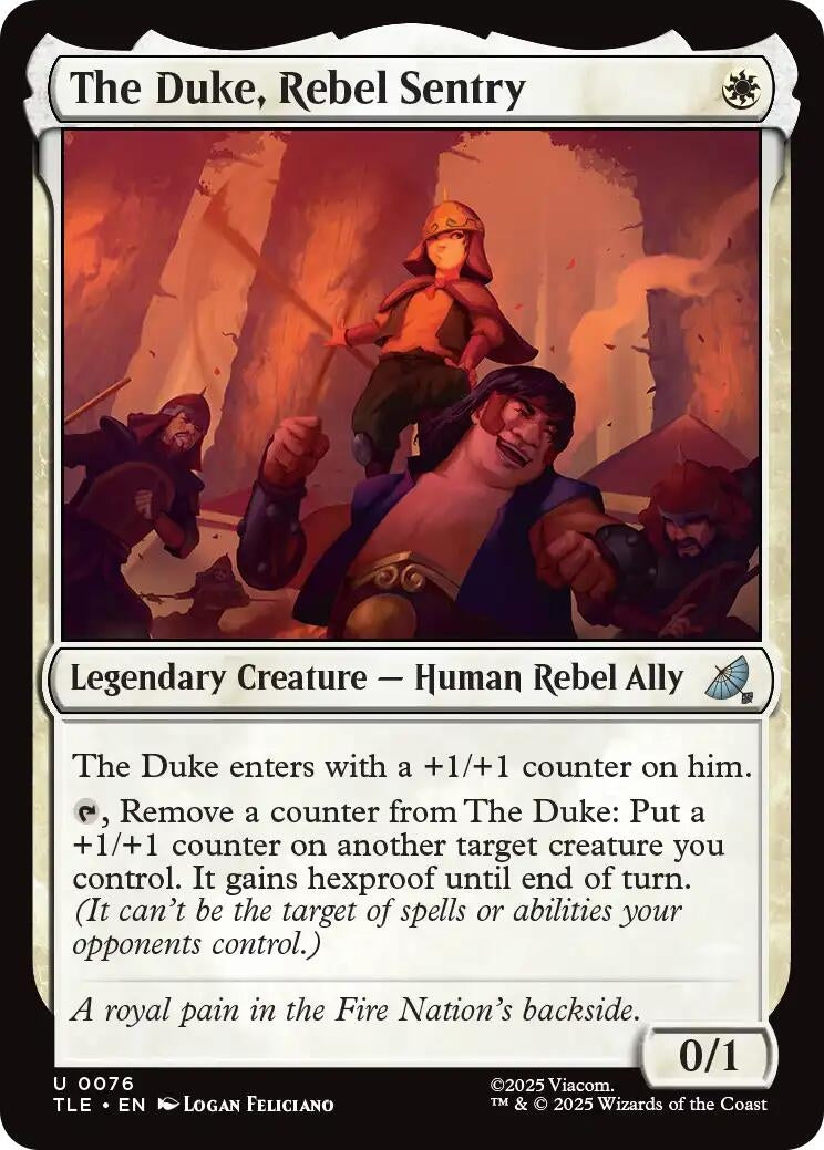 The Duke, Rebel Sentry (76) (TLE)