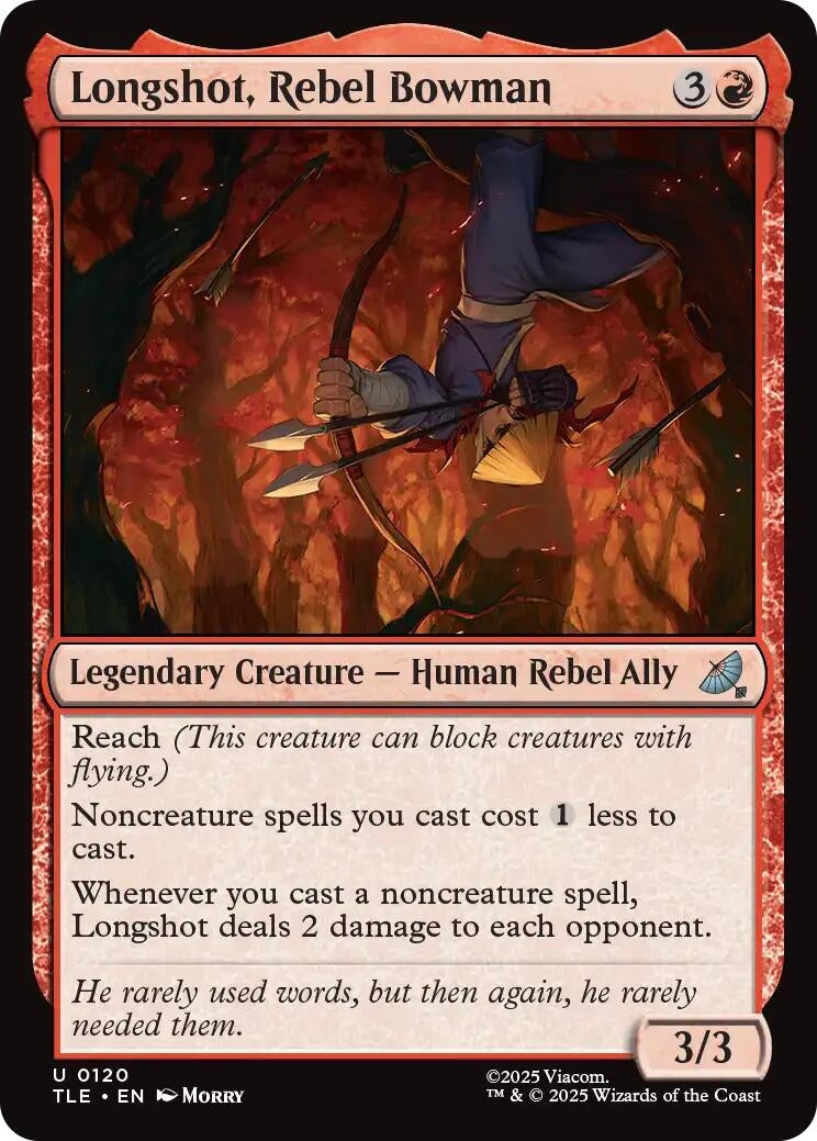 Longshot, Rebel Bowman (120) (TLE)