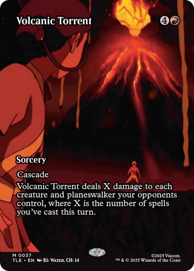 Volcanic Torrent (Borderless) (37) (TLE)