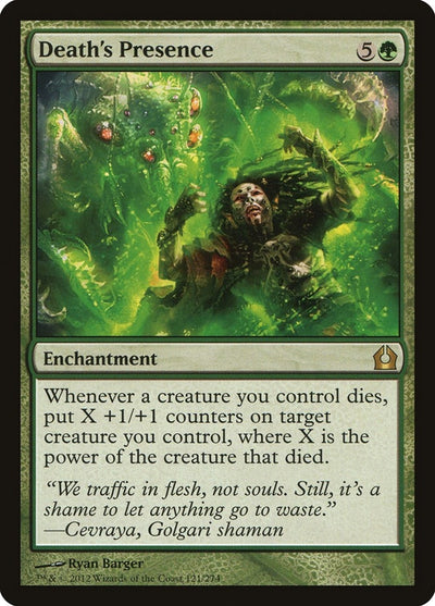 Death's Presence (121) (RTR)