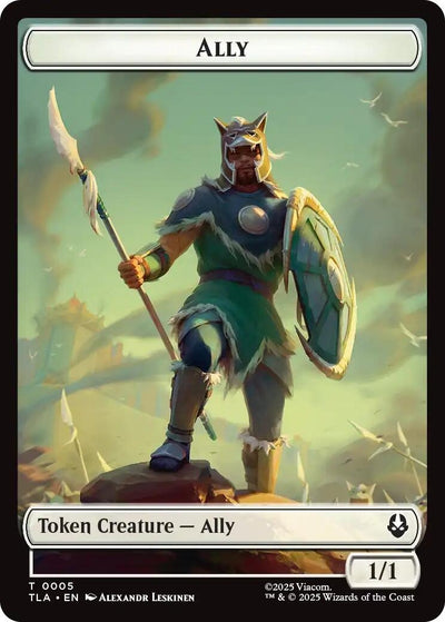 Ally (0005) // Clue (0014) Double-Sided Token (5 // 14) (TLA)