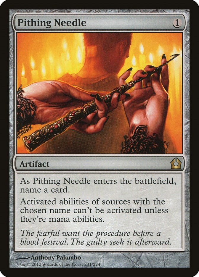 Pithing Needle (231) (RTR)
